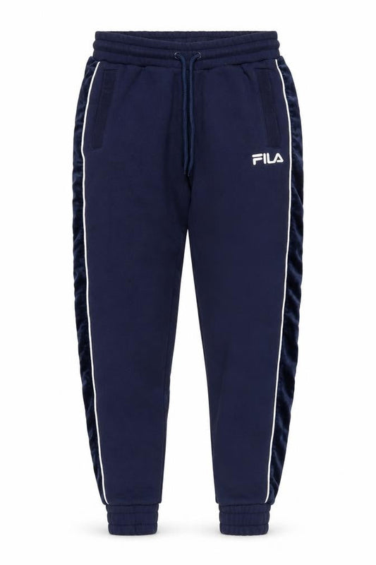 Womens UK Size XS FILA Regular Fit Jogger Blue Trousers