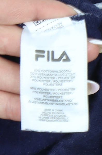 Fila Women's Blue XS Jogger Trousers for Gym & Running