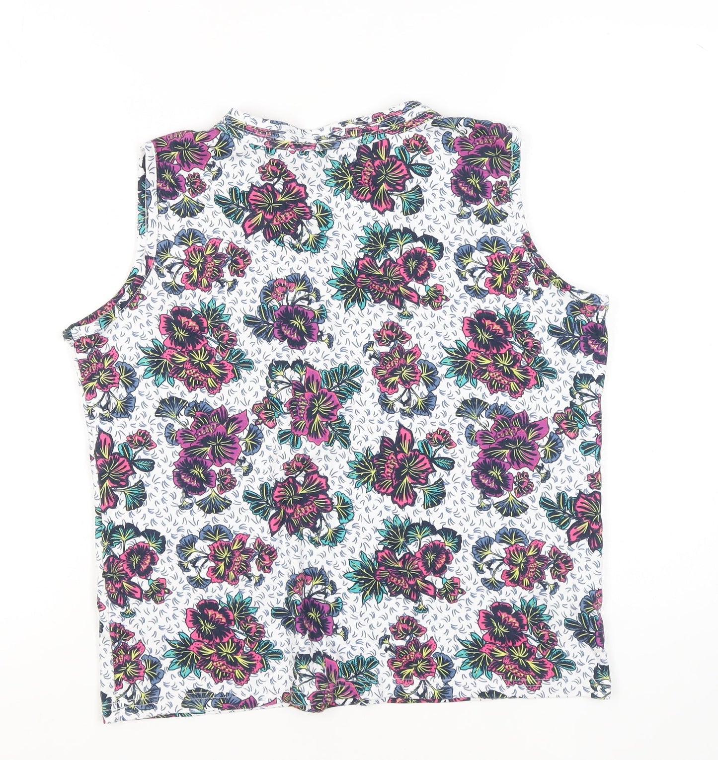 Womens UK Size L Isle Essentials Multicoloured  Tank