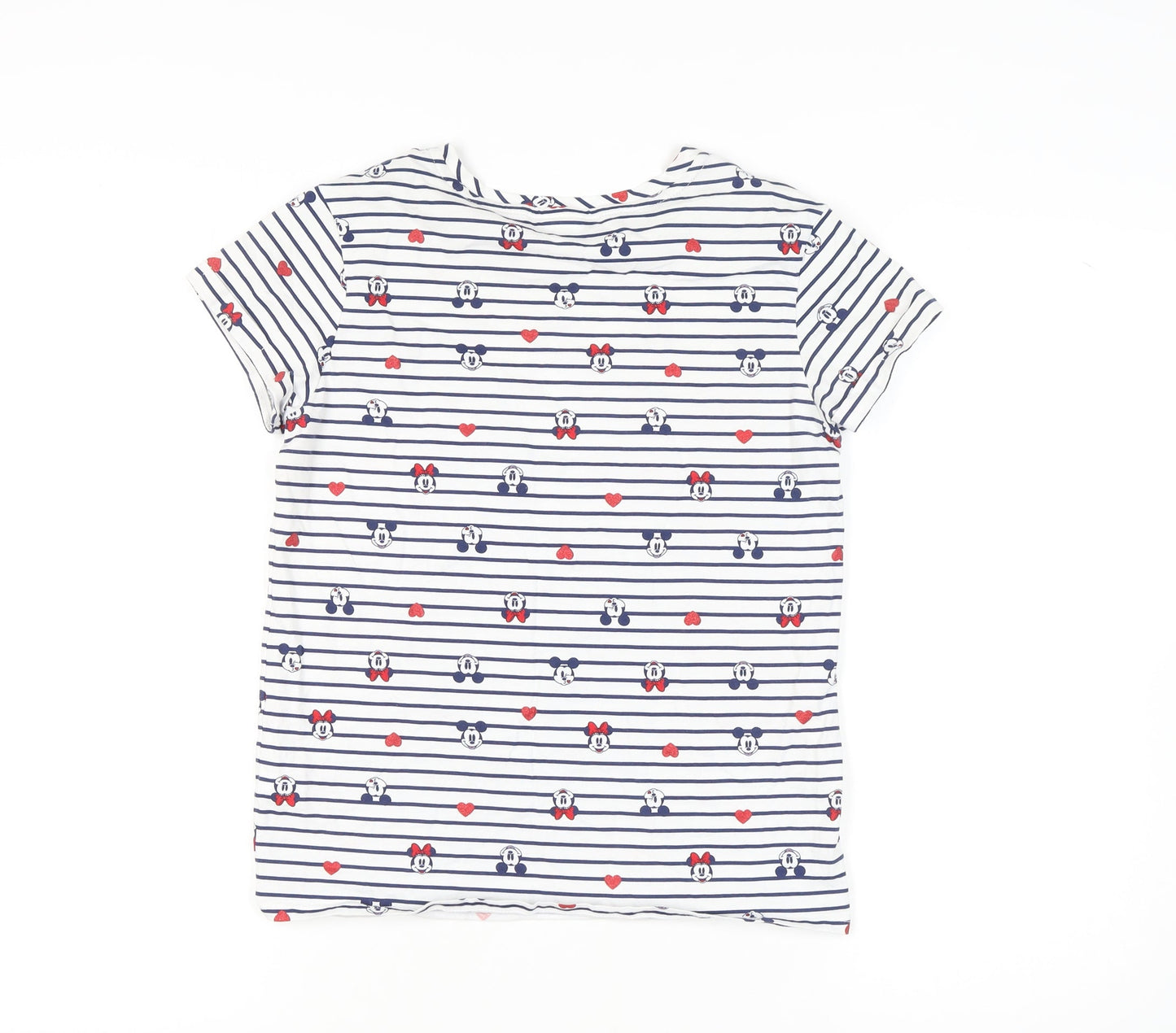 George Women’s White Cartoon T-Shirt Pyjama 8