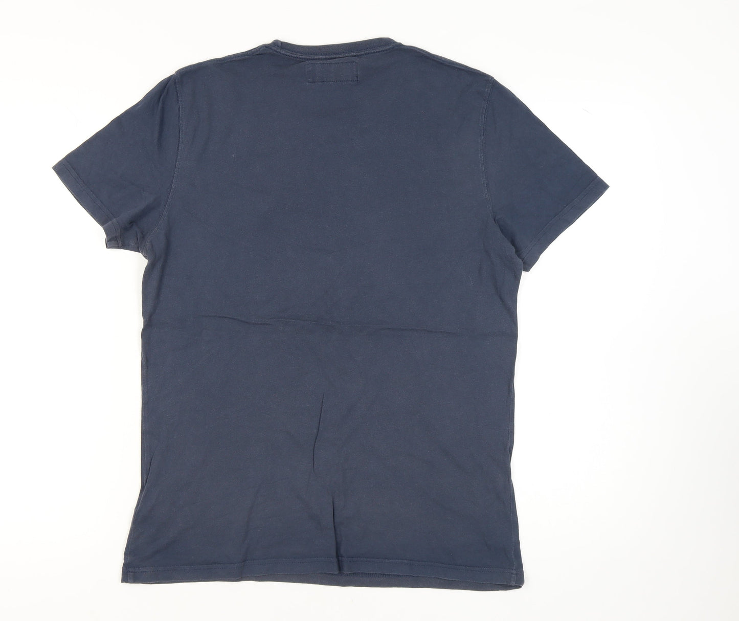 Abercrombie & Fitch Men's Blue M Crew Neck T-Shirt