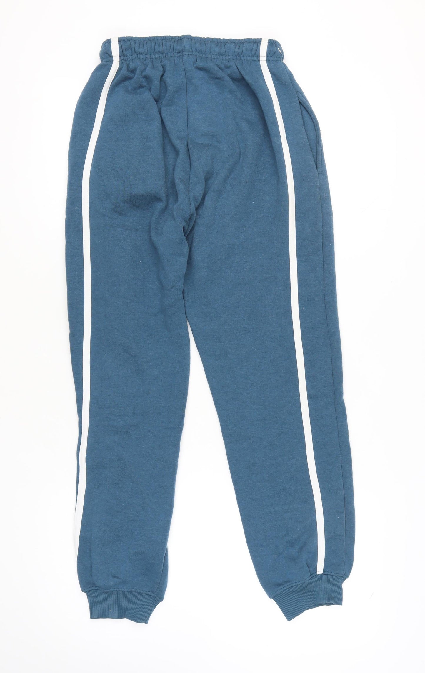 Womens UK Size 6 PRETTYLITTLETHING Relaxed Fit Jogger Blue Trousers