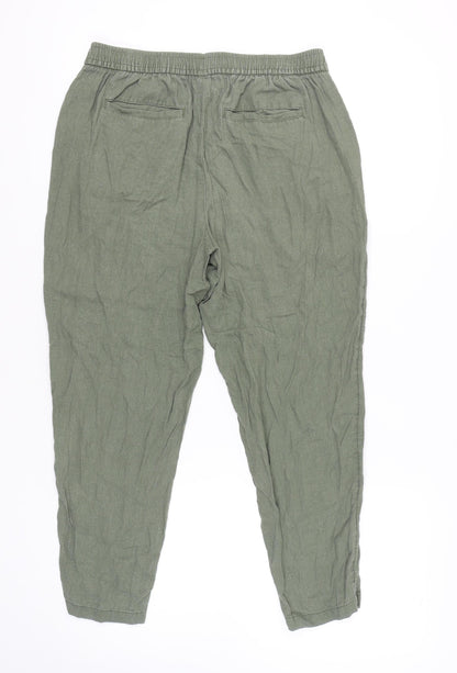 Old Navy Women's Green Jogger Trousers Sz M