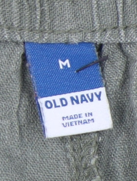 Old Navy Women's Green Jogger Trousers Sz M