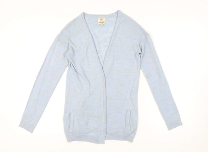 Womens UK Size 8 River Island Blue Cardigan Jumper
