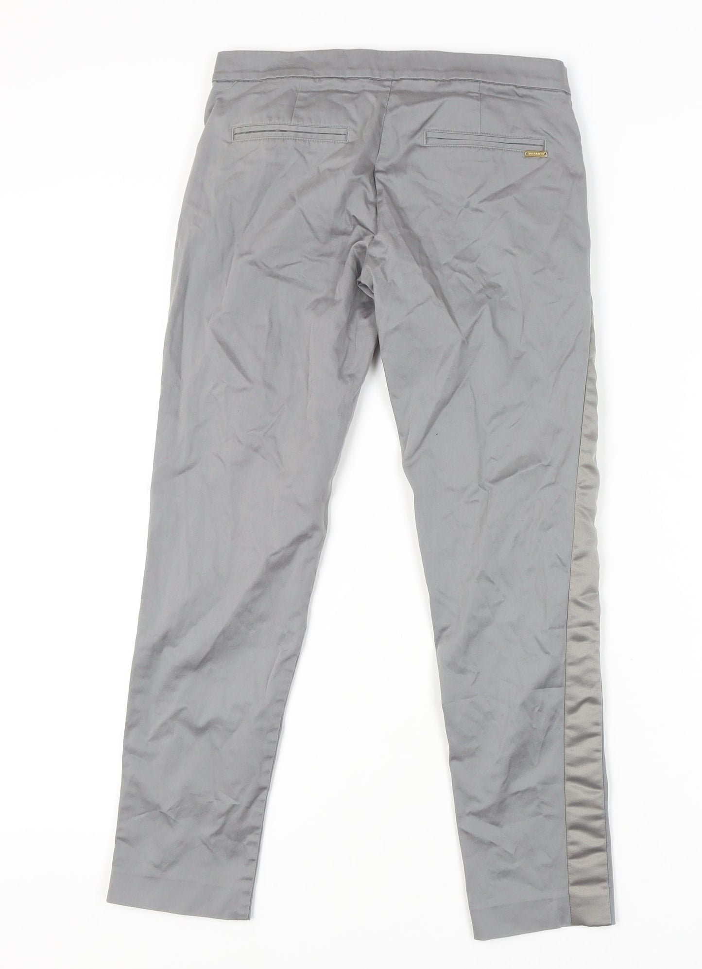 Miss Sixty Women's Grey Slim Trousers, Size 24