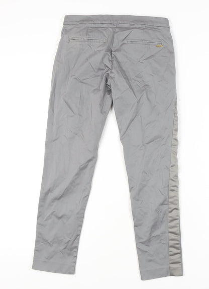 Miss Sixty Women's Grey Slim Trousers, Size 24
