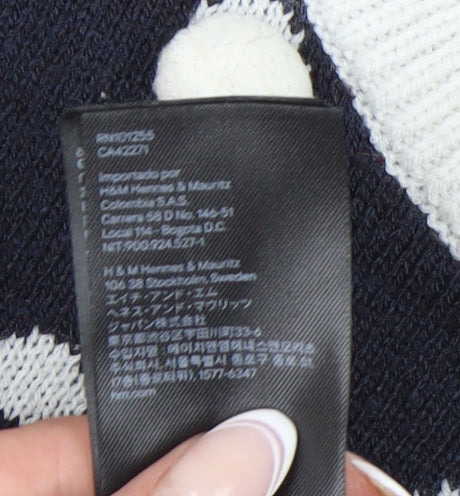 H&M Men's Multicoloured M Santa Paws Christmas Jumper