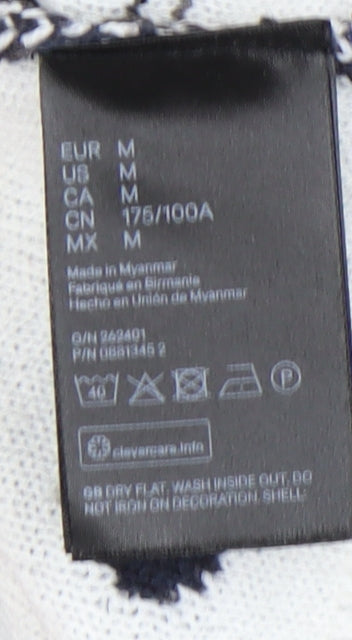 H&M Men's Multicoloured M Santa Paws Christmas Jumper