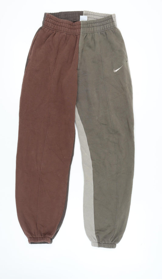 Nike Unisex Colourblock Jogger Trousers S