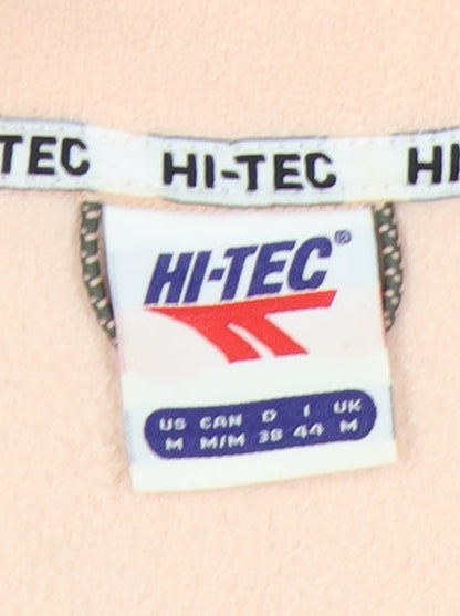 HI-TEC Women's Beige 1/4 Zip Fleece Sweatshirt Size 12