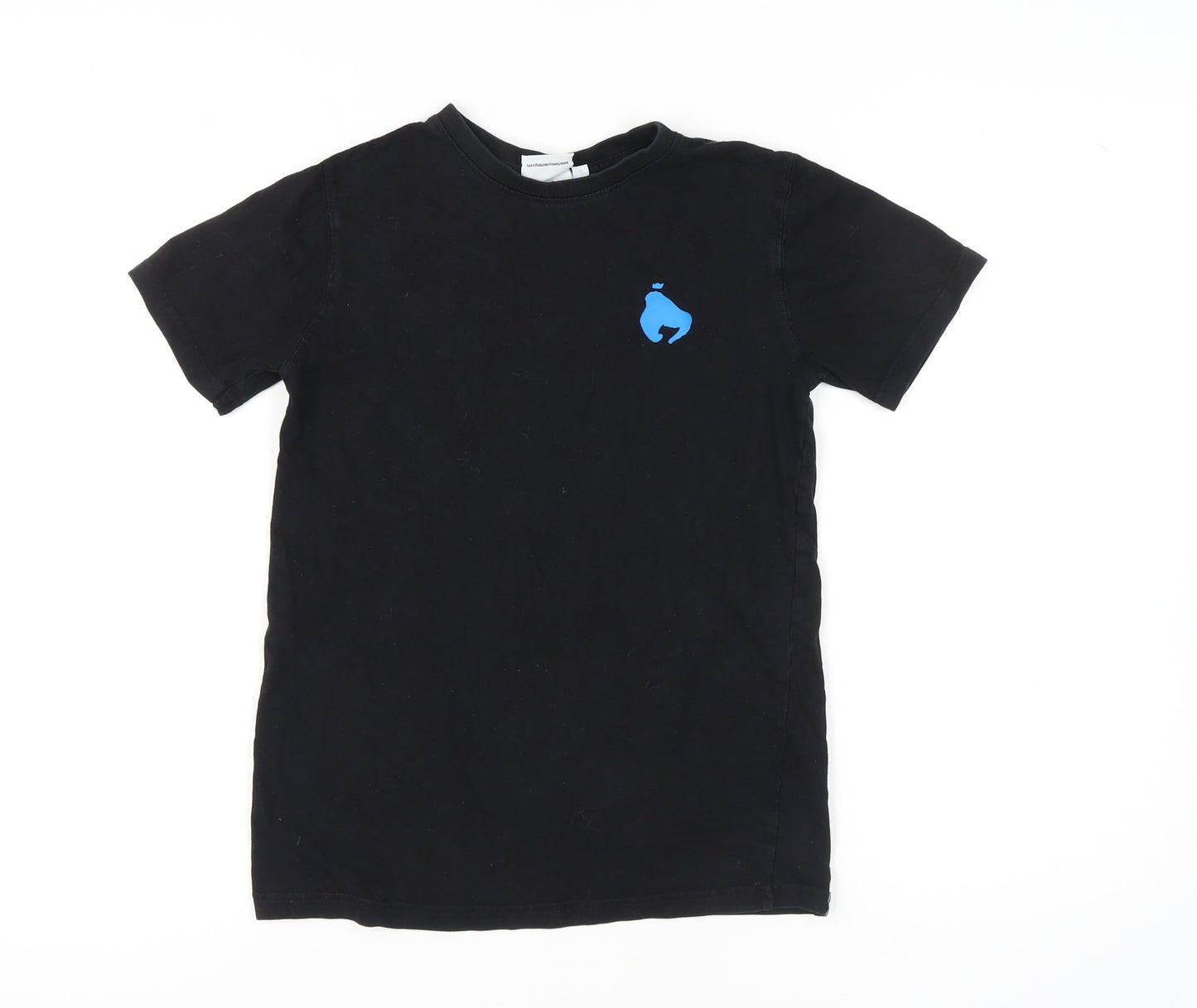 Money Boys Black Logo T-Shirt, Short Sleeve, Size 11-12