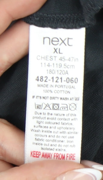 Next Men's Black XL Gas Monkey Short Sleeve T-Shirt