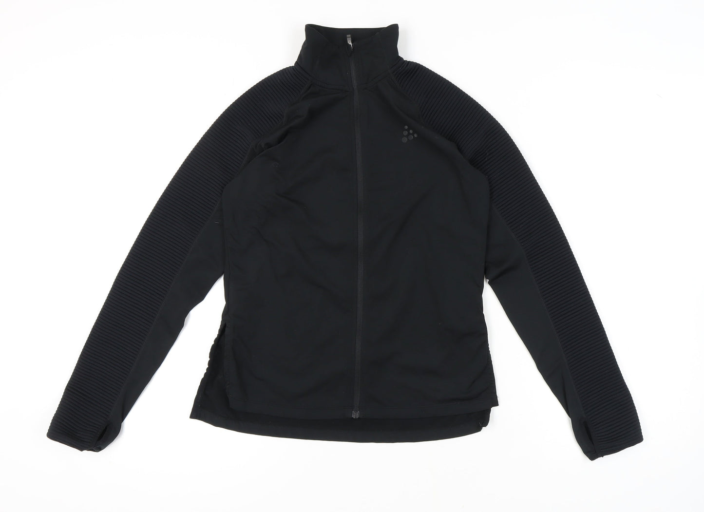 Craft Women's Black Full Zip Jacket Size S