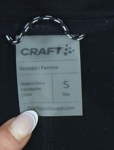 Craft Women's Black Full Zip Jacket Size S