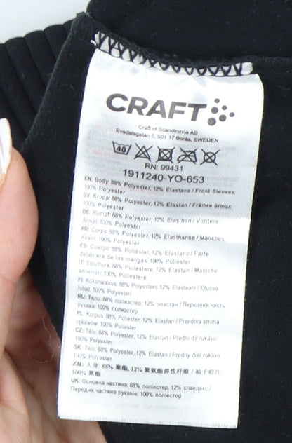 Craft Women's Black Full Zip Jacket Size S