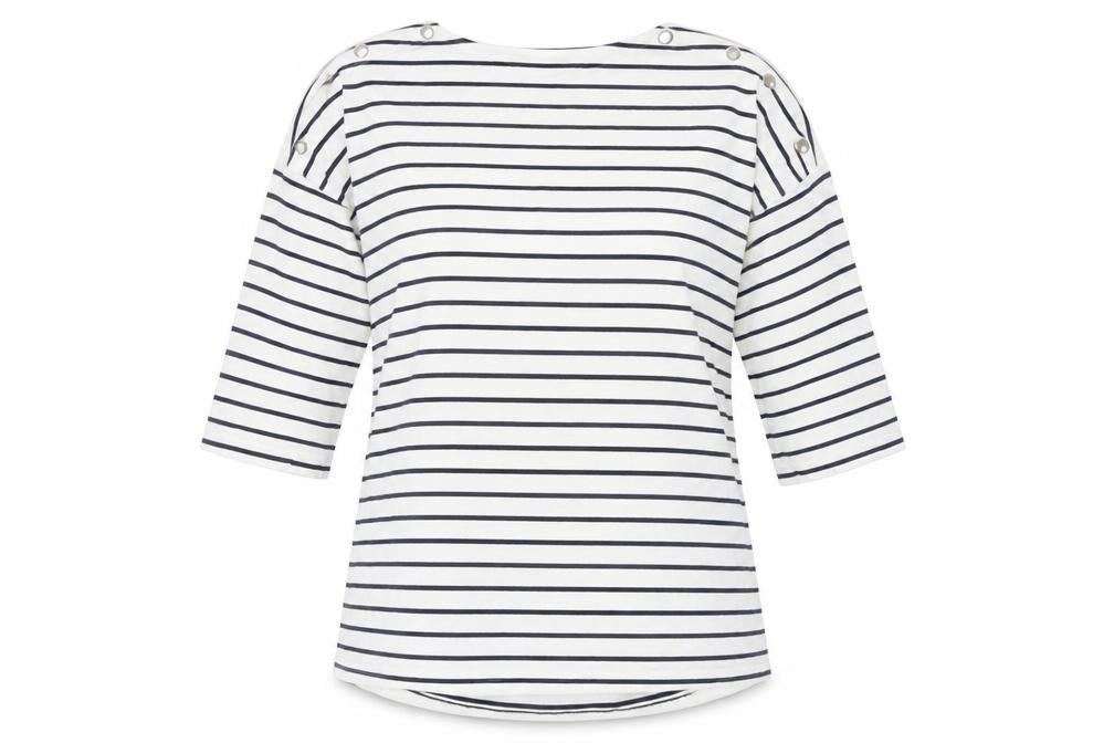 Womens UK Size 14 Marks and Spencer White Jersey T-Shirt