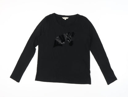 Womens UK Size S French Connection Black  T-Shirt