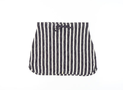 Gap Women's Black Striped XS Skirt
