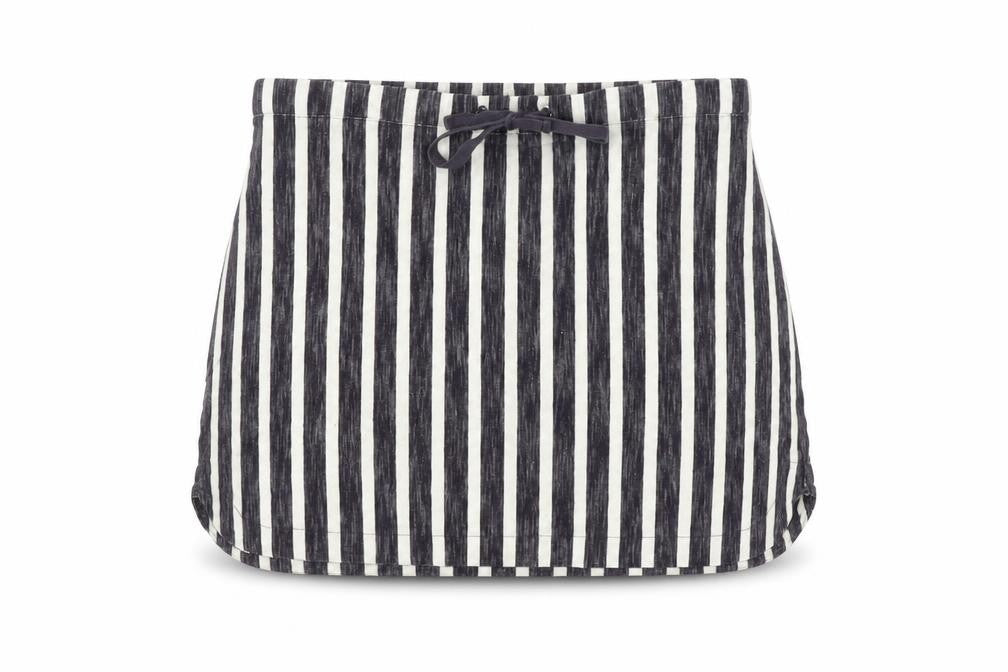 Gap Women's Black Striped XS Skirt