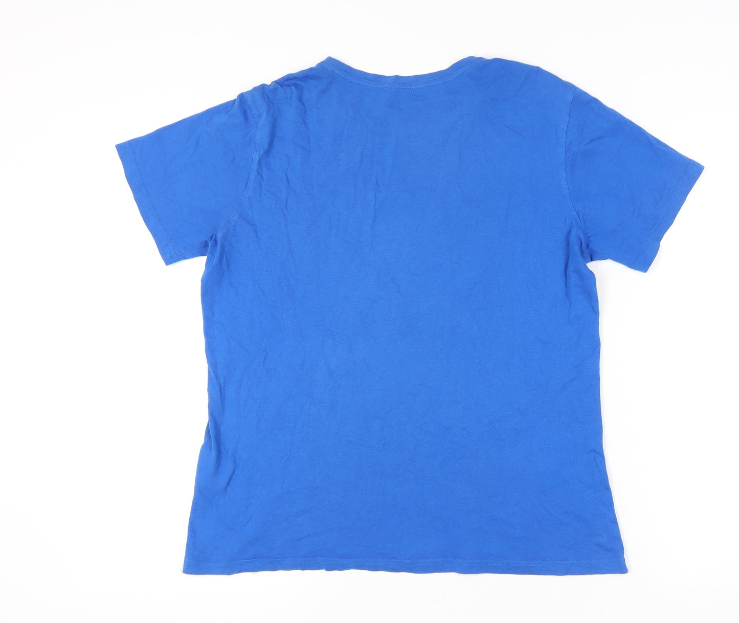 Carrera Blue Men's Medium Retro Graphic T-Shirt