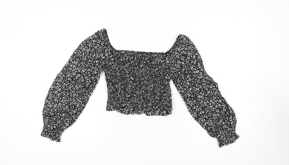 Womens UK Size 8 nobody's child Black  Blouse
