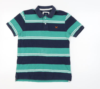 Crew Clothing Company Men's Striped Polo M Multicoloured