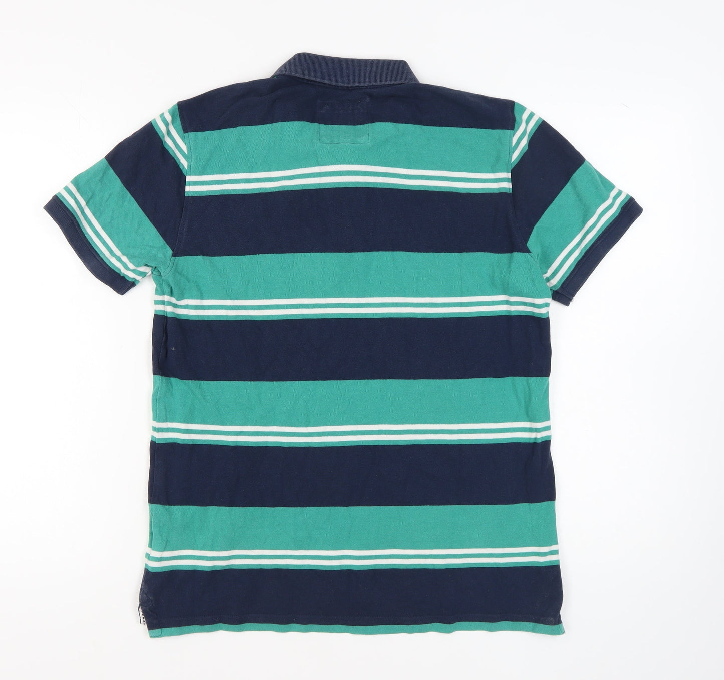 Crew Clothing Company Men's Striped Polo M Multicoloured