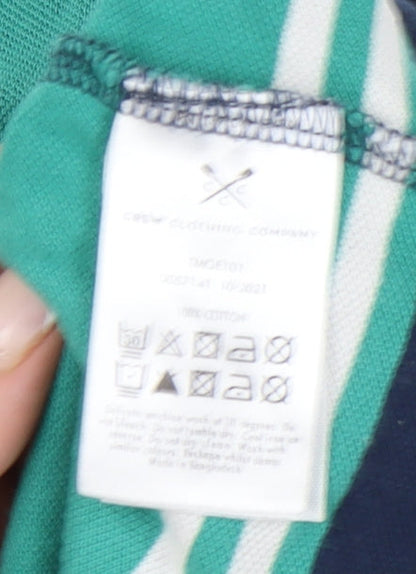 Crew Clothing Company Men's Striped Polo M Multicoloured