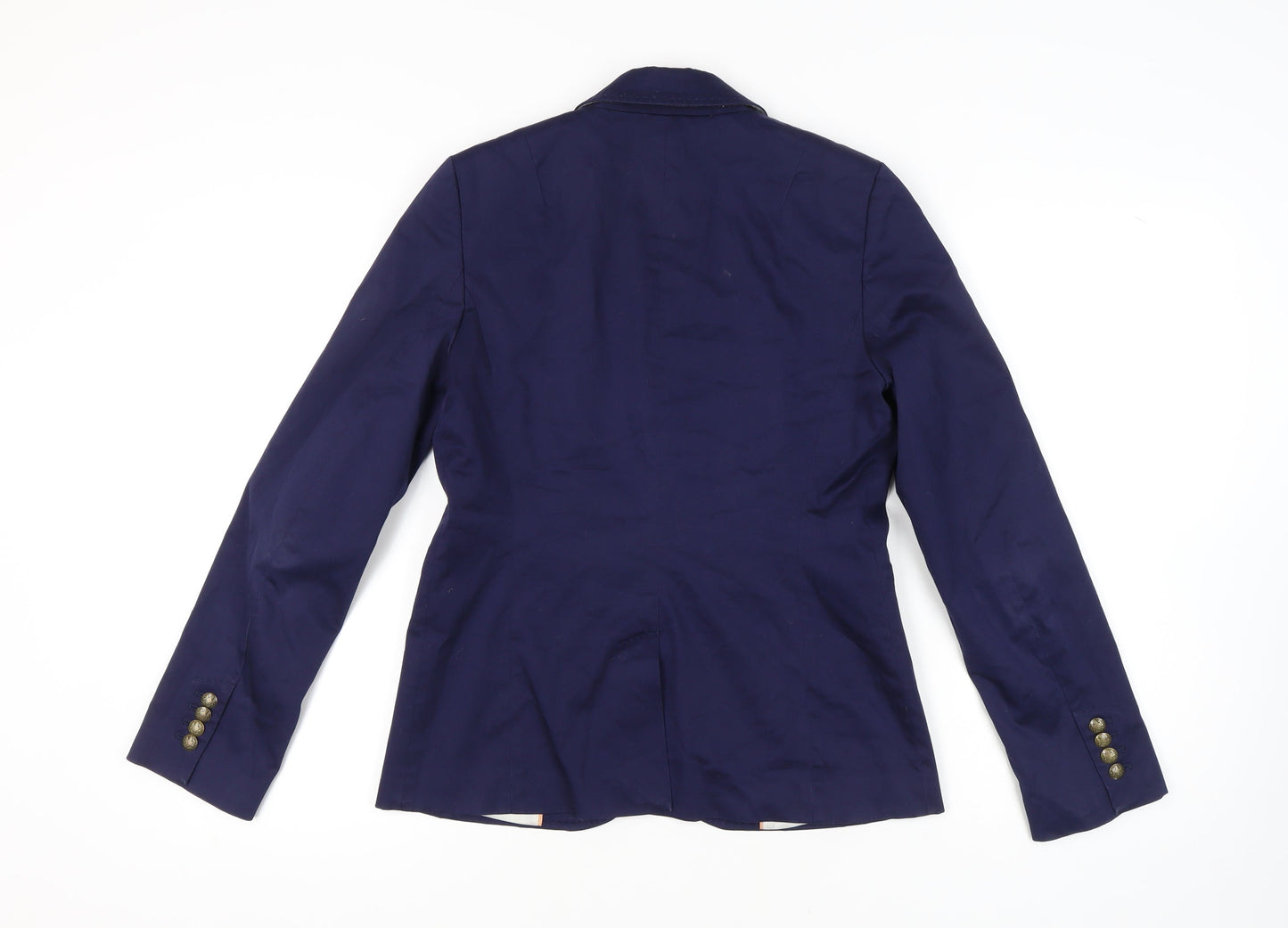 Banana Republic Blue Blazer Women Size 8 Double Breasted