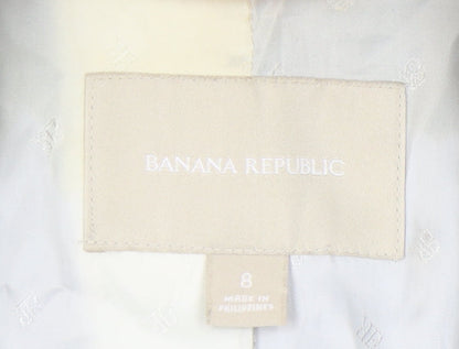 Banana Republic Blue Blazer Women Size 8 Double Breasted