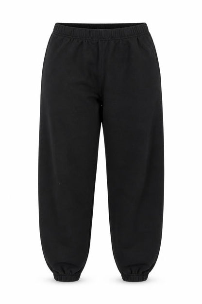 Womens UK Size M H&M Regular Fit Sweatpants Black Trousers
