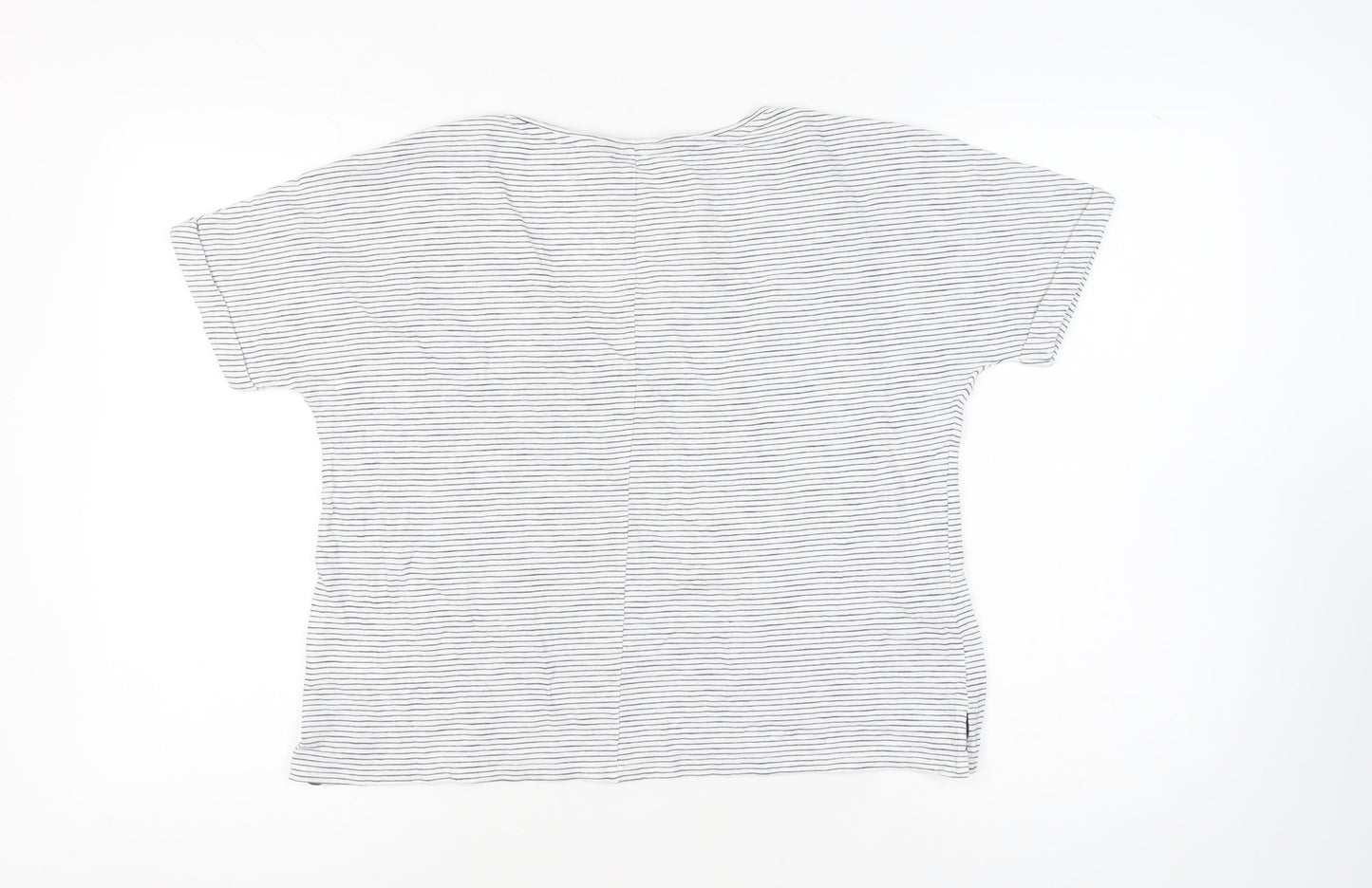 Womens UK Size 12 Crew Clothing Company White Basic T-Shirt