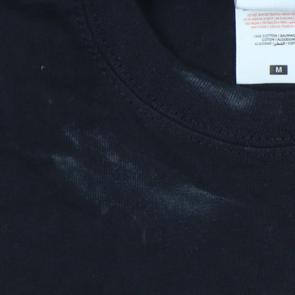 Mens UK Size M Fruit of the Loom Black  T-Shirt