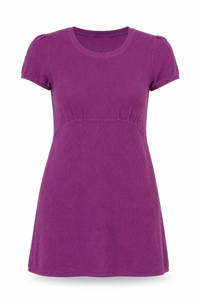 Molly Anne Purple Cotton Women's Dress M