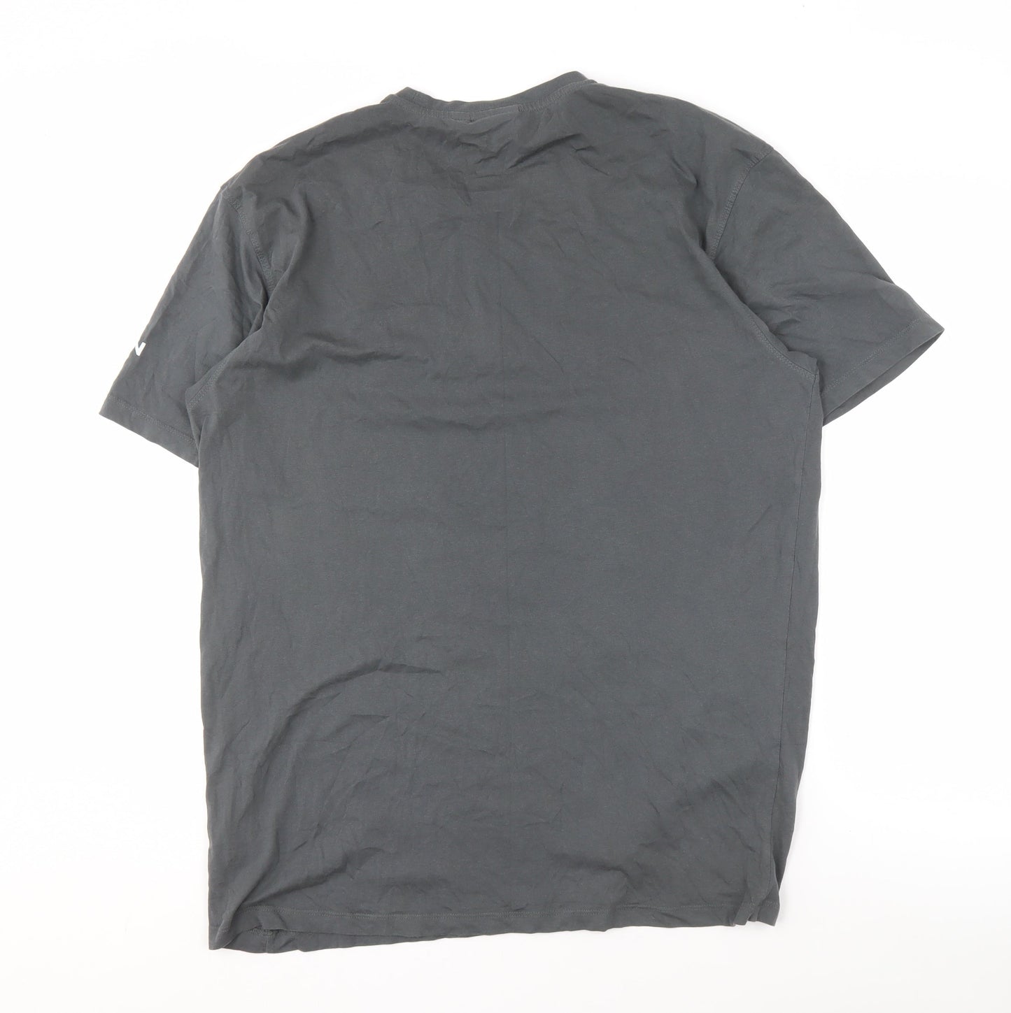 Hakro Men's Black XL Graphic Print T-Shirt
