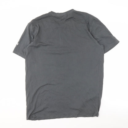 Hakro Men's Black XL Graphic Print T-Shirt