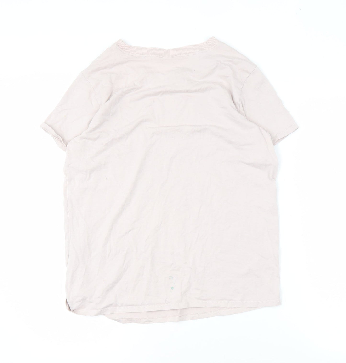 Womens UK Size 10 Disney at George Pink Basic T-Shirt