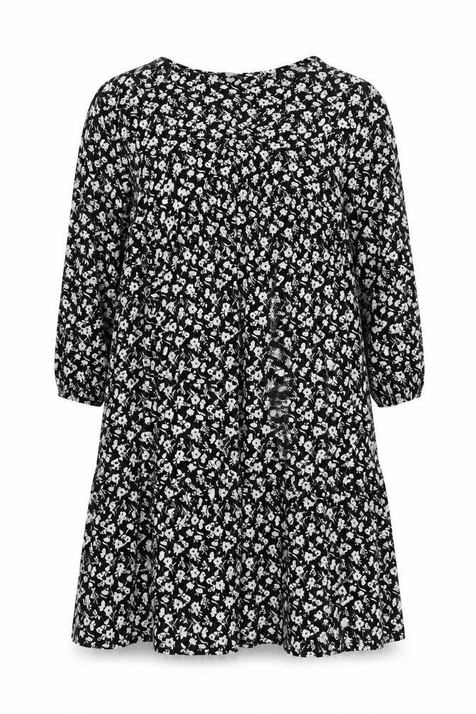 Principles Women's Black Floral Dress Size 10