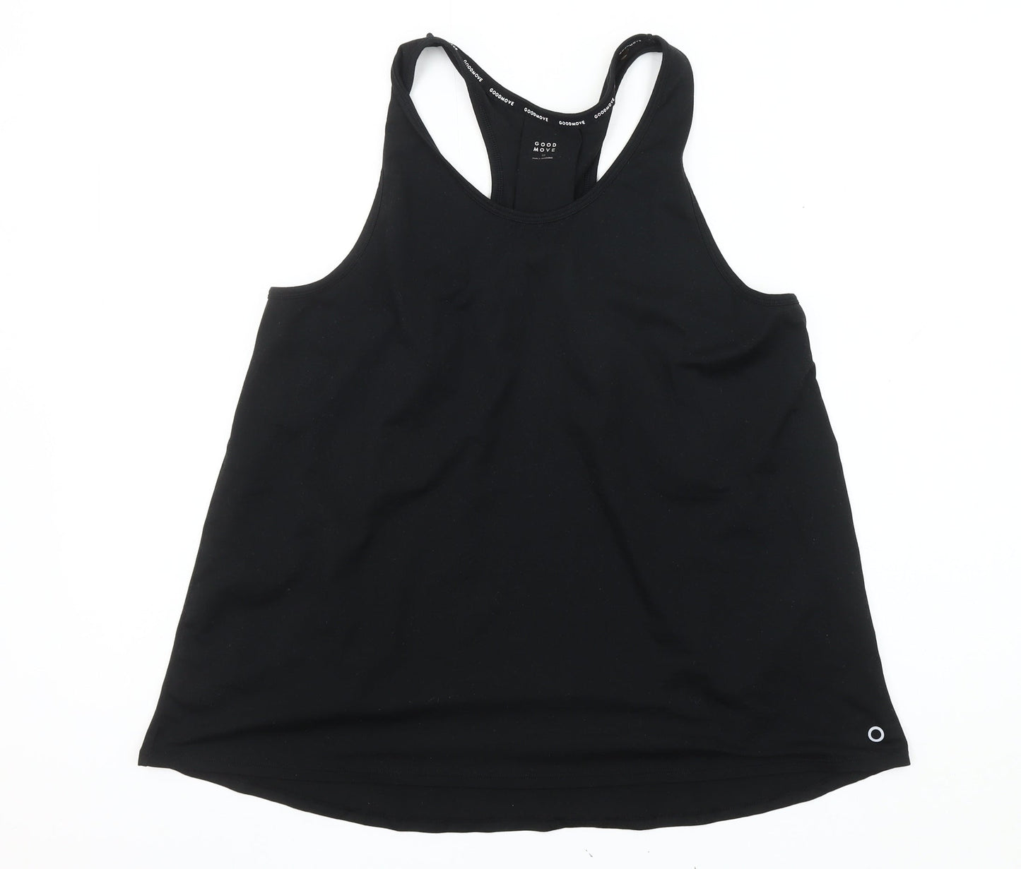 Marks and Spencer Women's Black Tank Top Size 10
