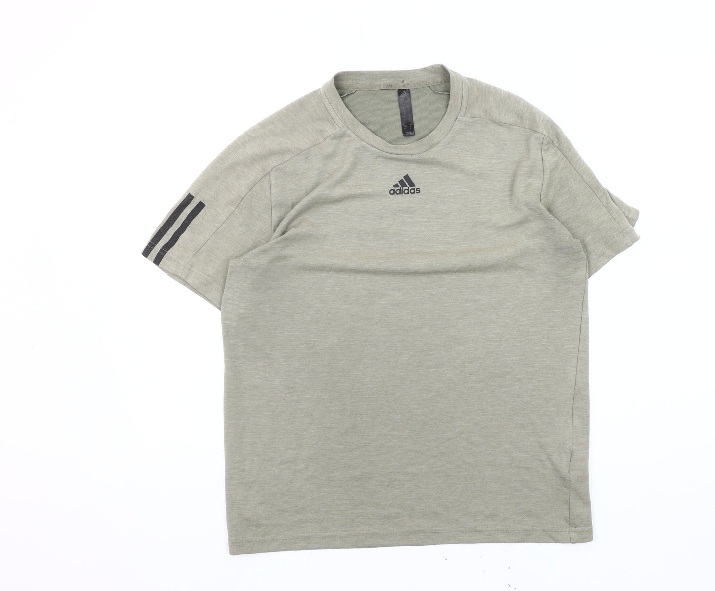 Adidas Men's Grey T-Shirt, Medium, Gym Wear