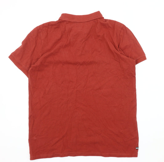 Weekend Offender Men's Red Polo Shirt M