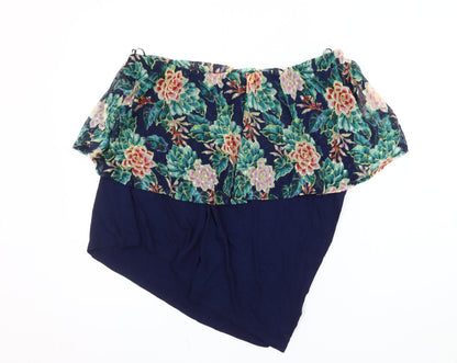 Per Una Floral Off Shoulder Top, Women, Size 16, Multicoloured