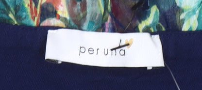 Per Una Floral Off Shoulder Top, Women, Size 16, Multicoloured