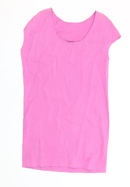 Agnona Women Pink Sleeveless Dress M - New