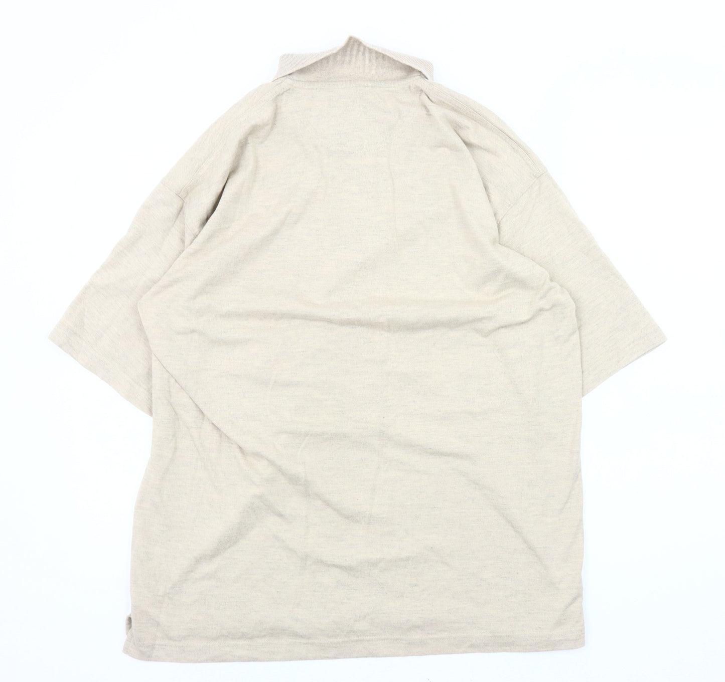 Principles Men's Beige Short Sleeve Polo