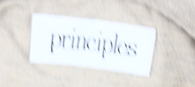 Principles Men's Beige Short Sleeve Polo