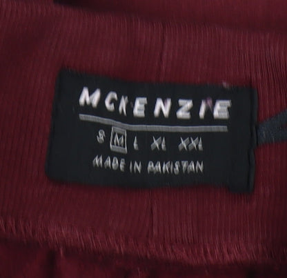 McKenzie Men's Burgundy Jogger Sweatpants Size M