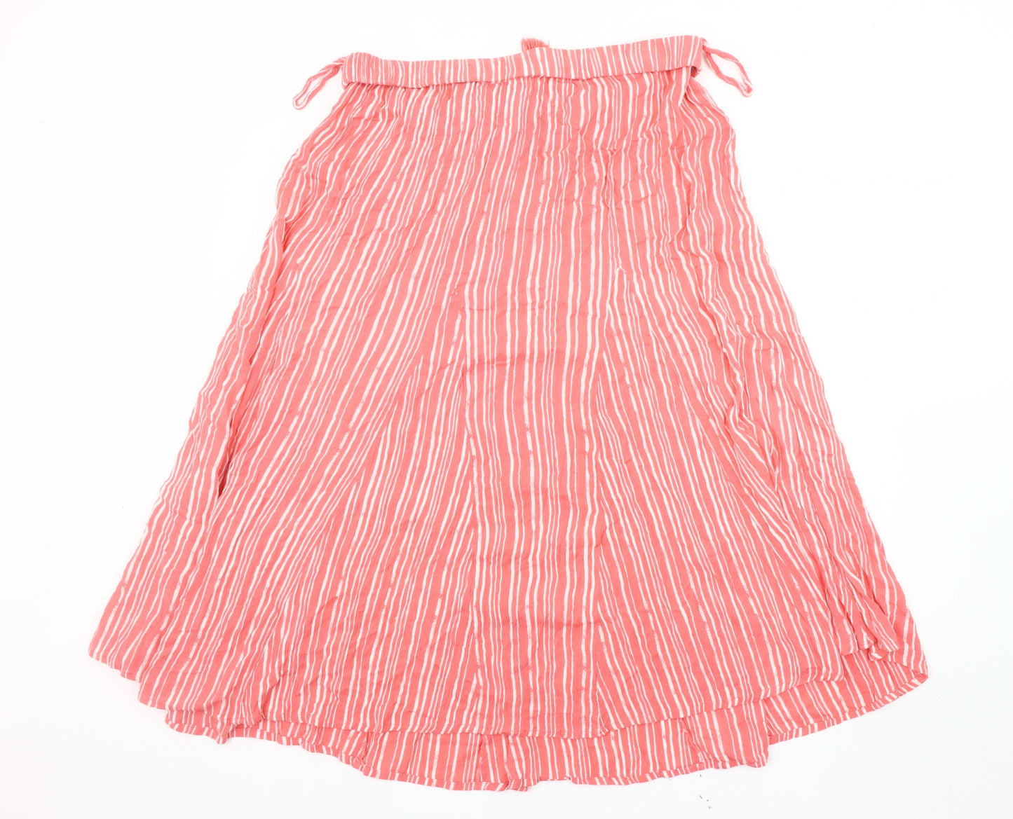 Bonmarché Women's Pink Striped Skirt, Size 16