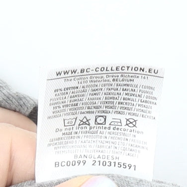 B&C Collection Naruto Shippuden Grey T-Shirt S Men